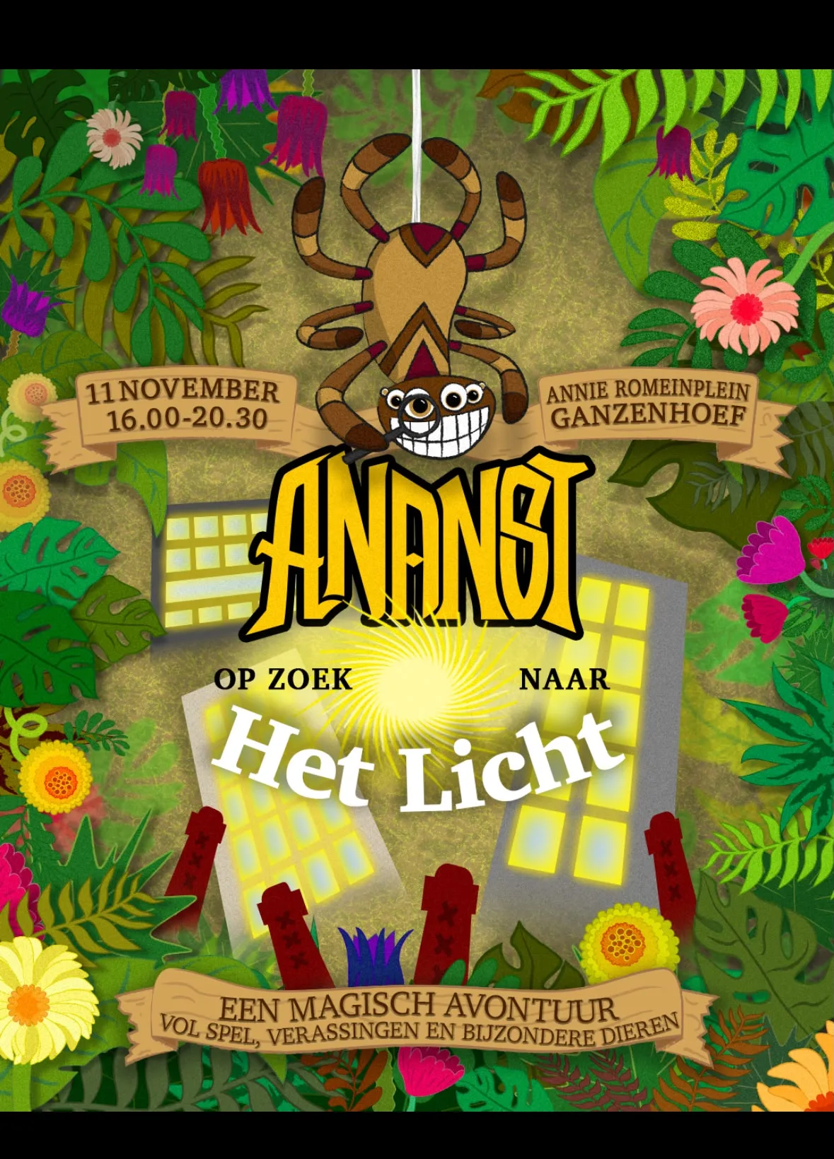 Anansi opzoek naar het licht