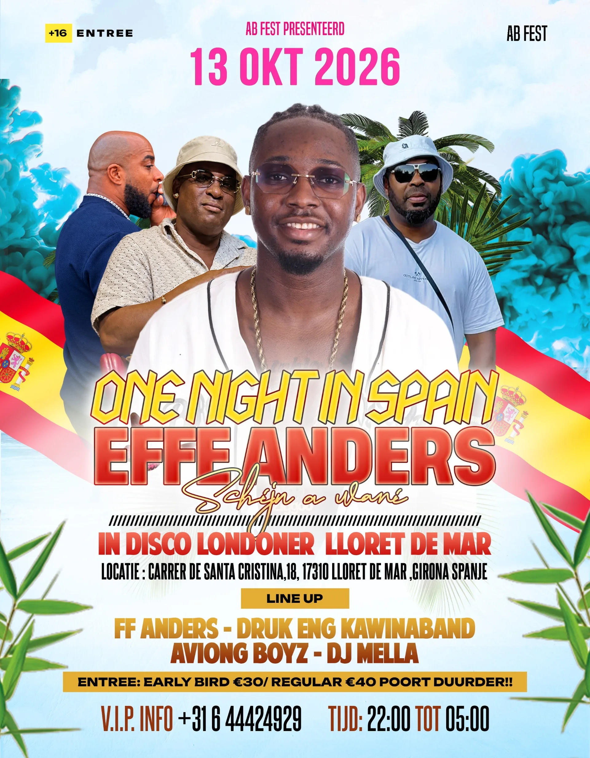 ONE NIGHT IN SPAIN EFFE ANDERS